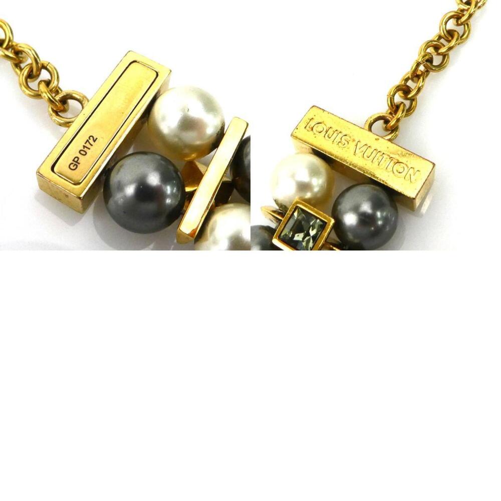LOUIS VUITTON White Pearl Charm Bracelet - Picture 5 of 5